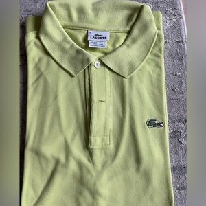 Lacoste polo shirt.